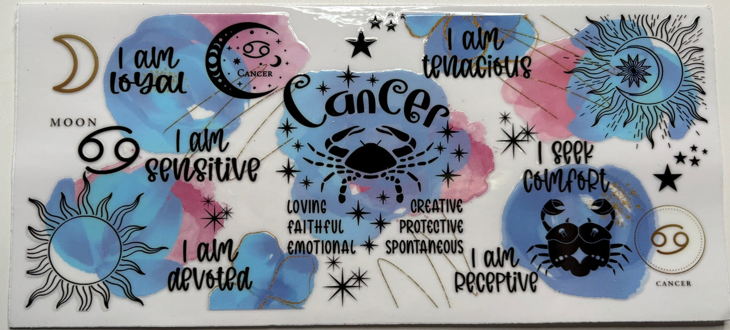 Cancer Pink and Blue