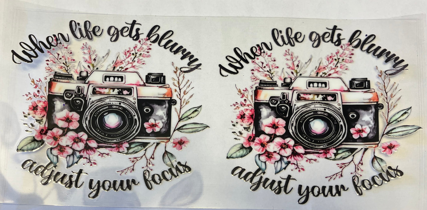 When Life Gets Blurry Adjust your Focus Camera