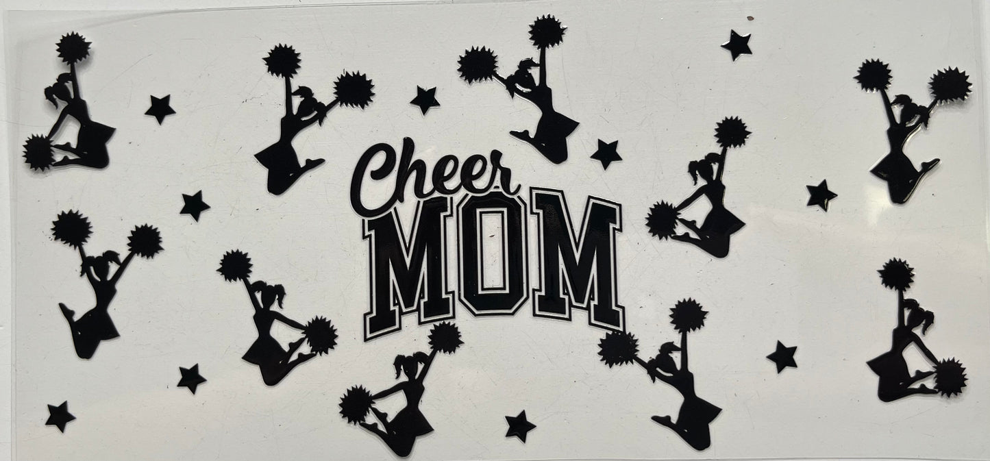Cheer Mom with Cheerleader