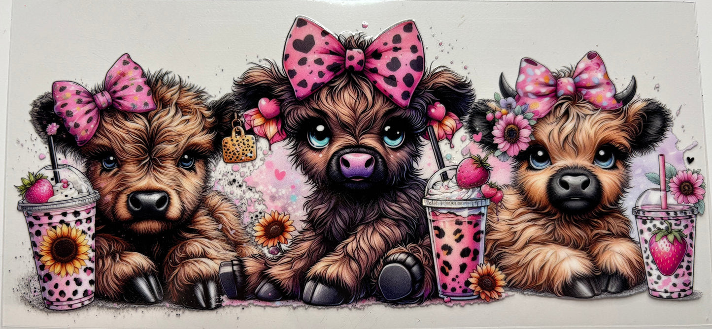 Heart Bow Cows