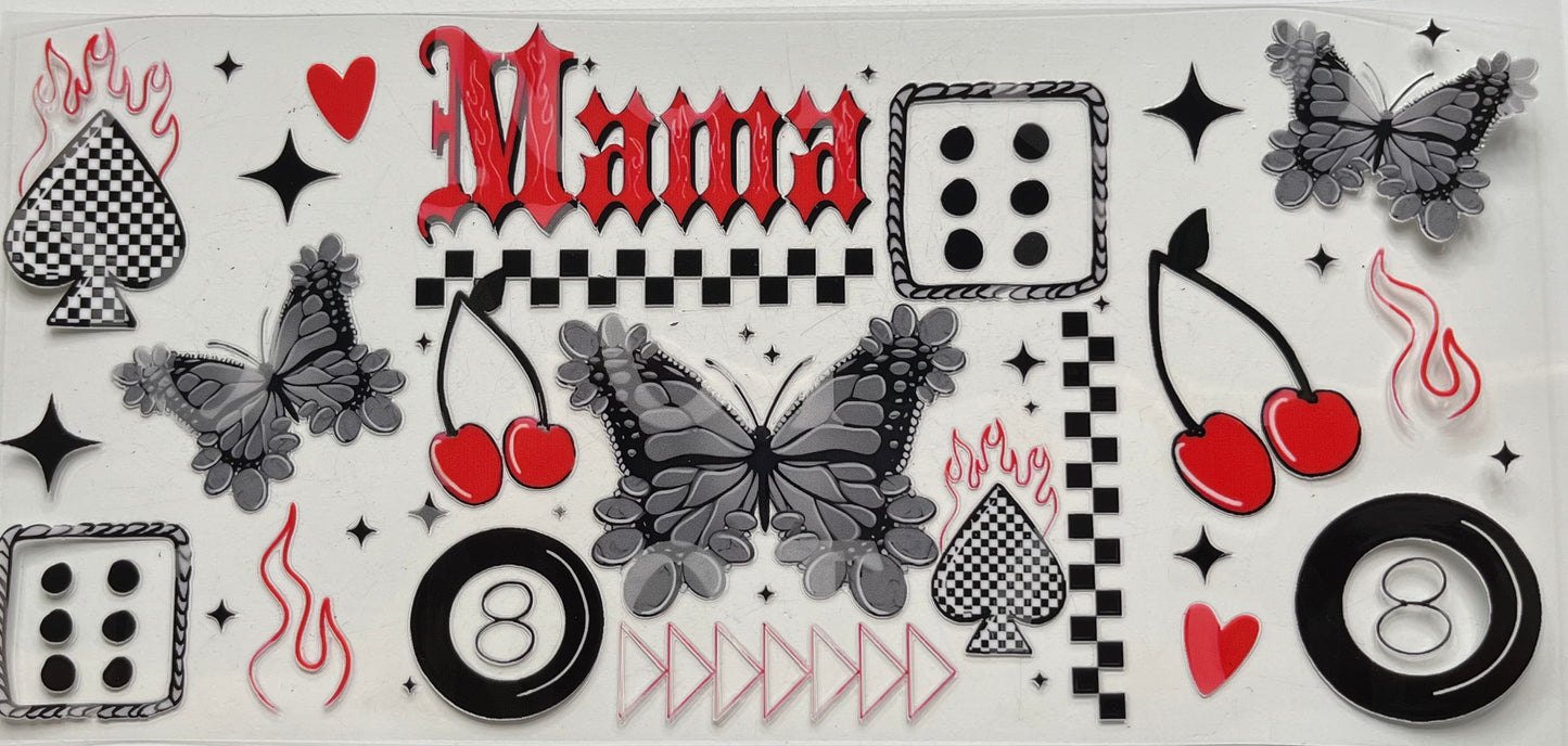 Mama 8 Ball, Dice & Cherries
