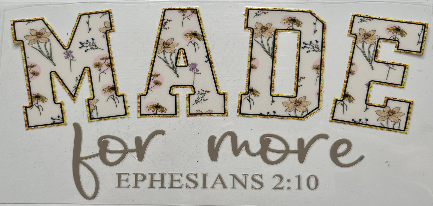 Made For More