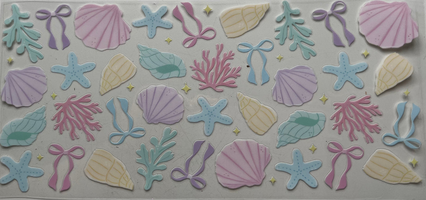 Pastel Shells & Coral