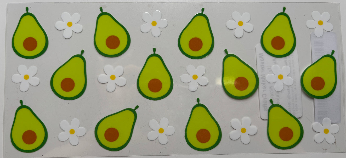 Avocado and Flowers