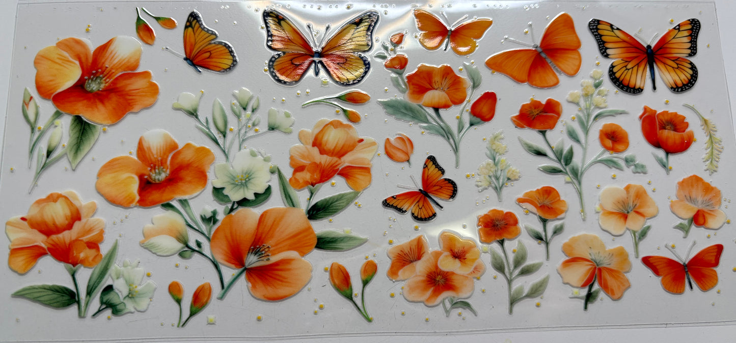 Butterflies and Flowers