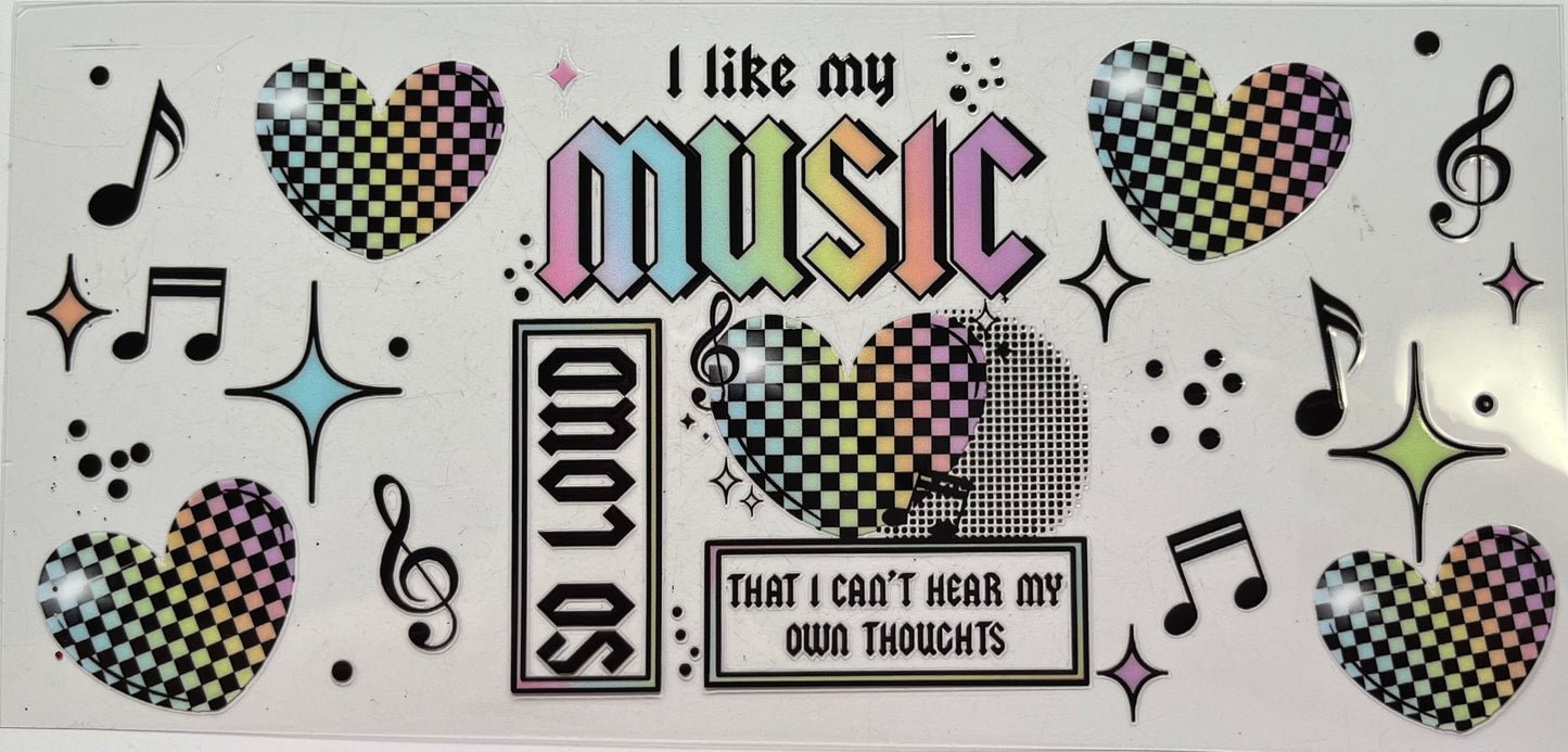 I Like My Music So Loud That I Can’t Hear My Thoughts