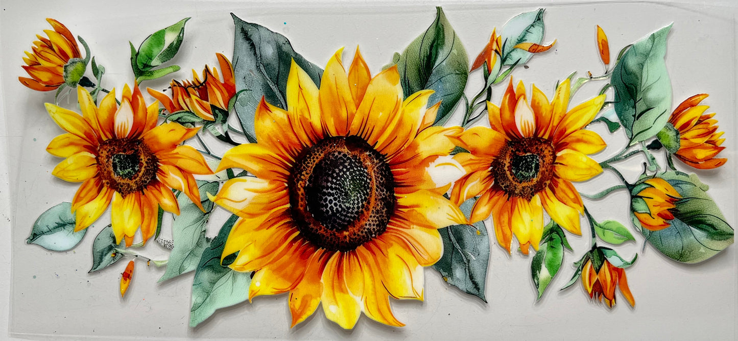 Realistic Sunflowers