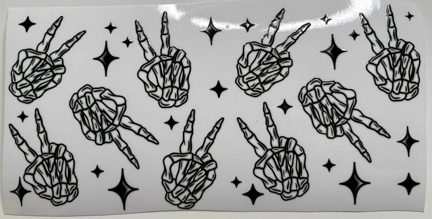 Peace Skeleton