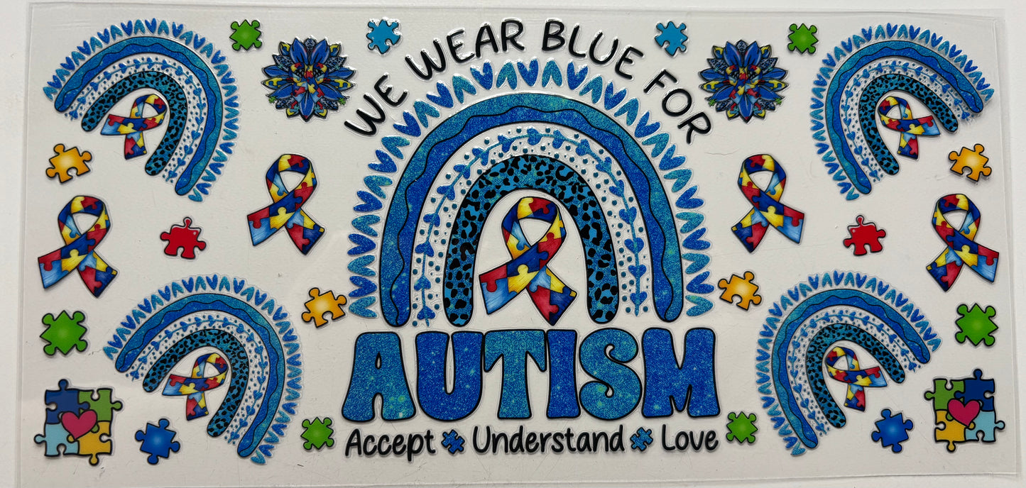 We Wear Blue for Autism