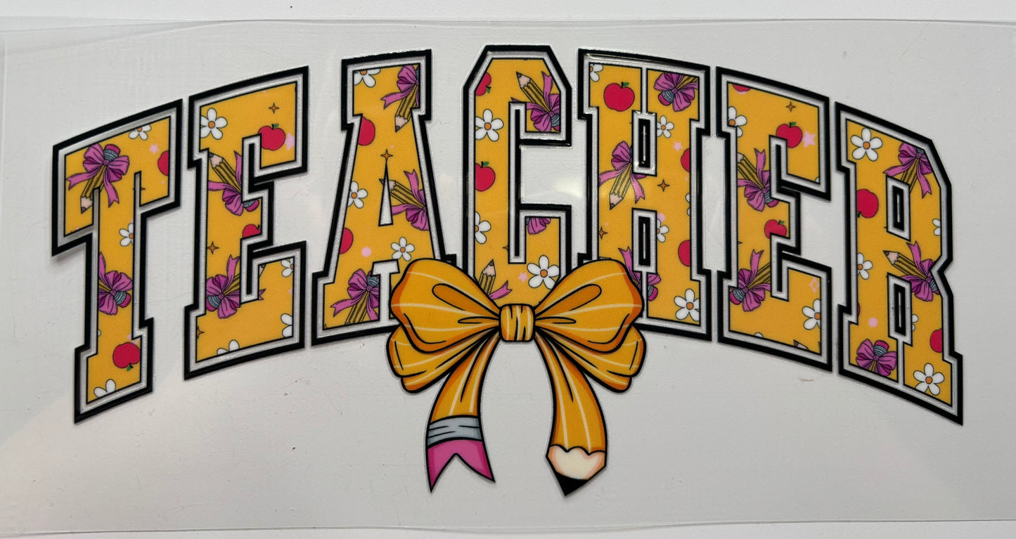 Teacher Bow Pencil
