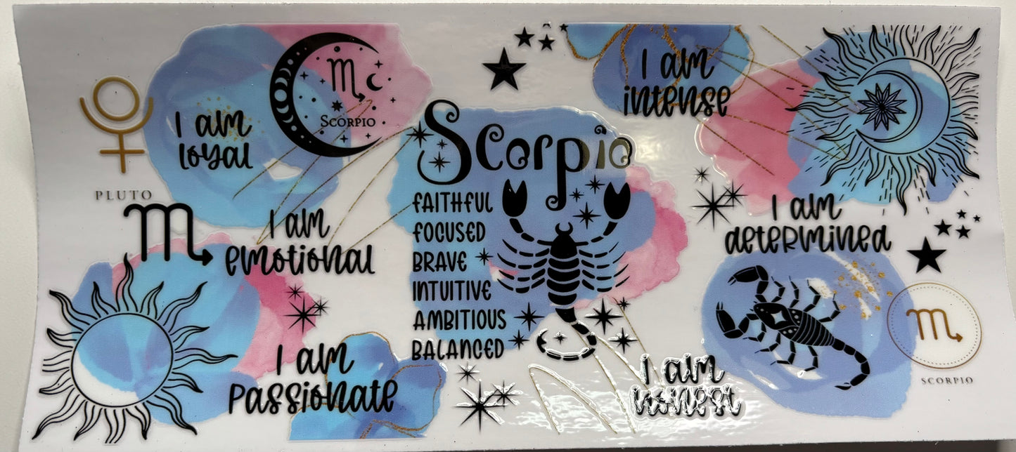 Scorpio Pink and Blue