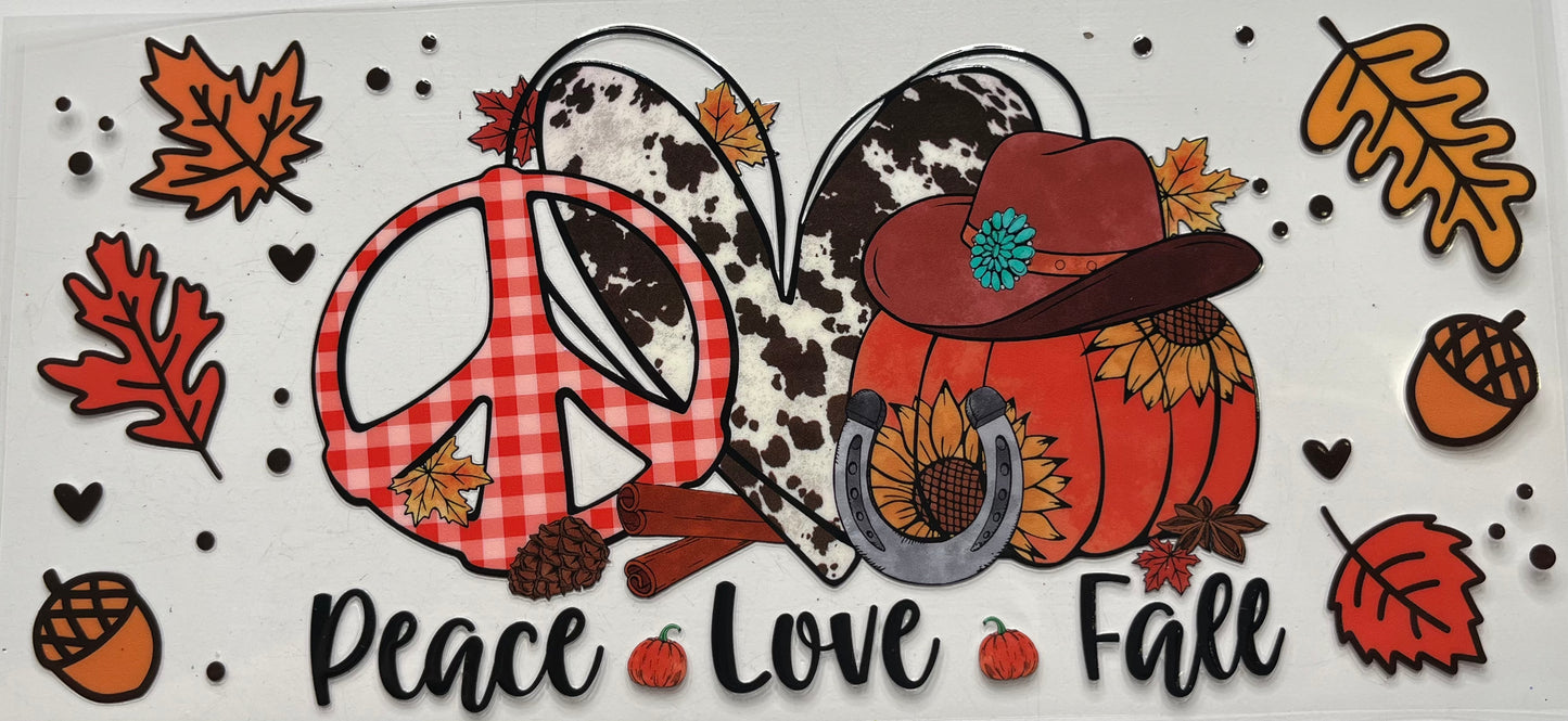Peace Love Fall
