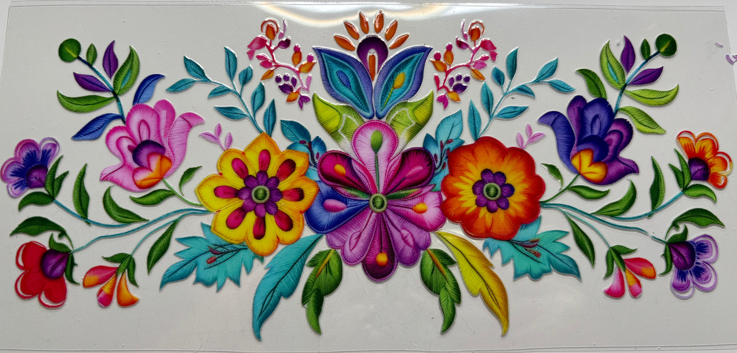 Embroidered Flowers