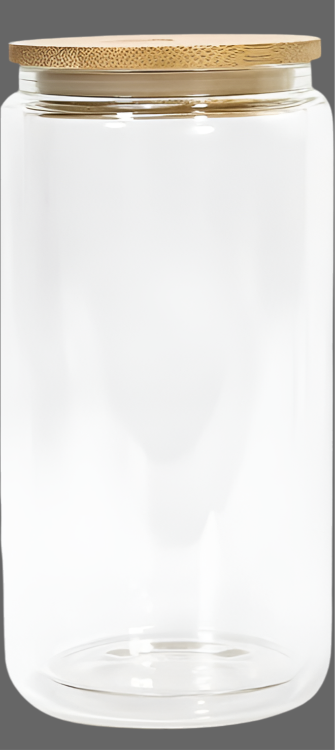 Snowglobe Tumbler Glass 16oz
