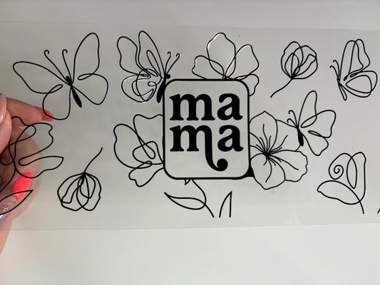 Mama Flowers and Butterflies