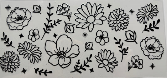 Black Flowers 3