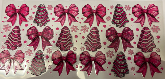 Hot Pink Lil Deb & Bows