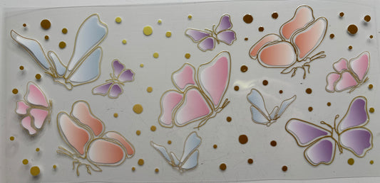 Pastel Butterflies