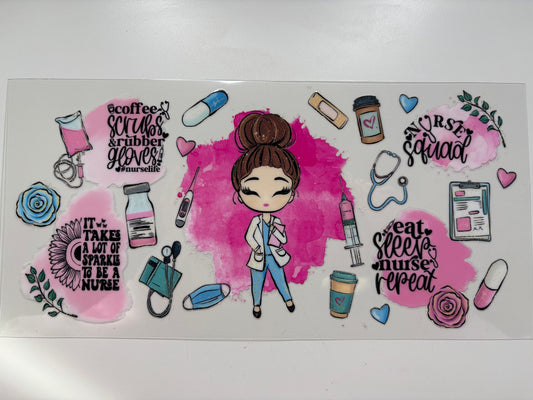 Nurse Cartoon Affirmation