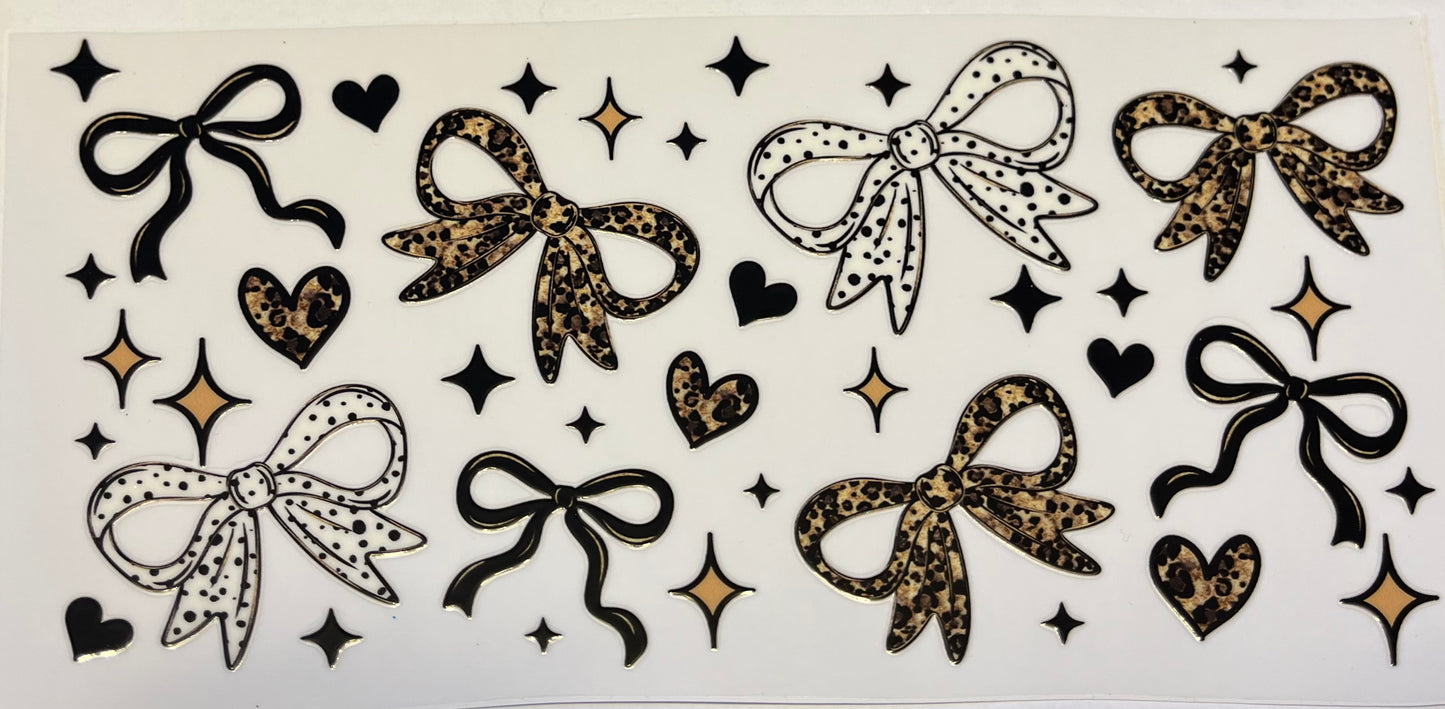 Cheetah and Poka Dot Bows