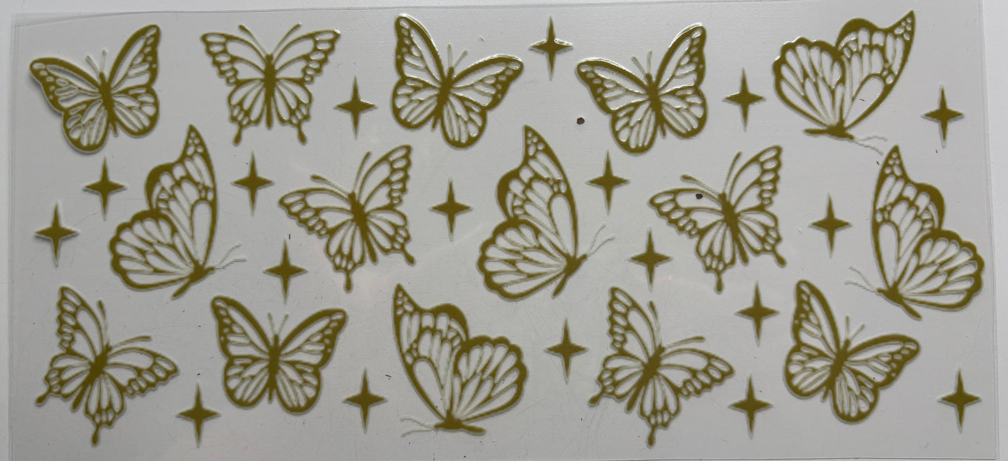 Gold Butterflies