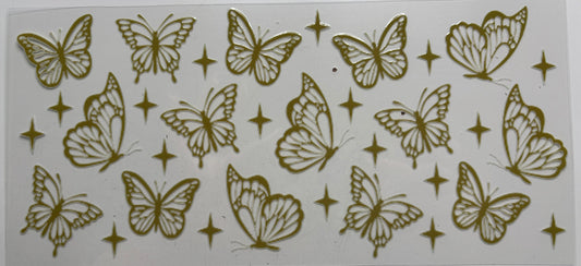 Gold Butterflies