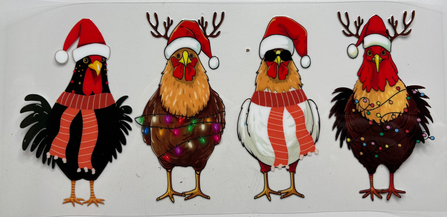 Festive Chickens
