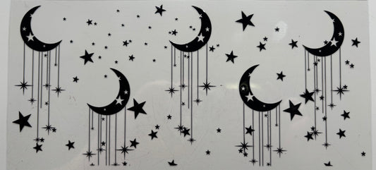 Dripping Moons and Stars