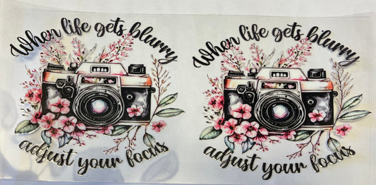 When Life Gets Blurry Adjust your Focus Camera