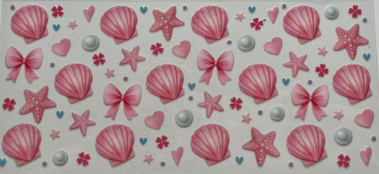 Shells Bows Pearls & Sea Stars