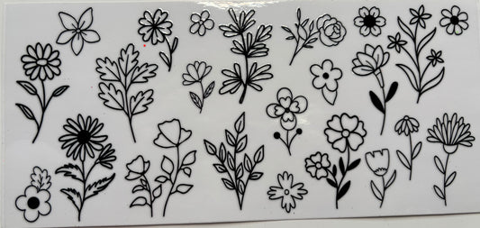 Black Flowers 2