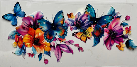 Butterflies and Flowers