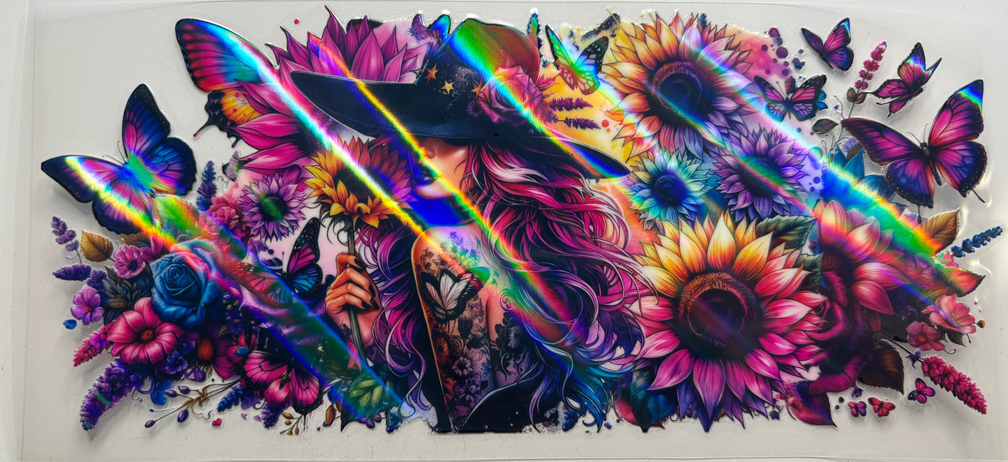 Tattoo Woman Holographic