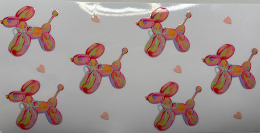 Pink Balloon Dogs