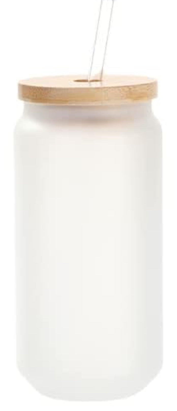 Frosted Glass Cup No Snowglobe