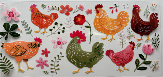 Colorful Chickens