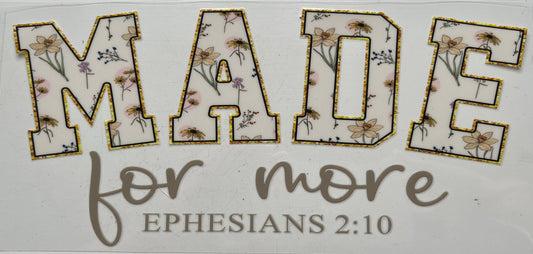 Made For More