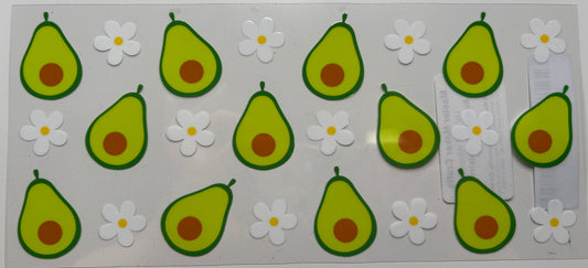 Avocado and Flowers