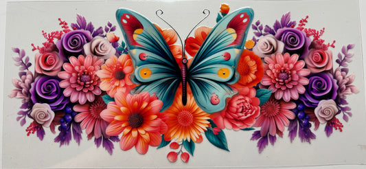 Teal Butterfly