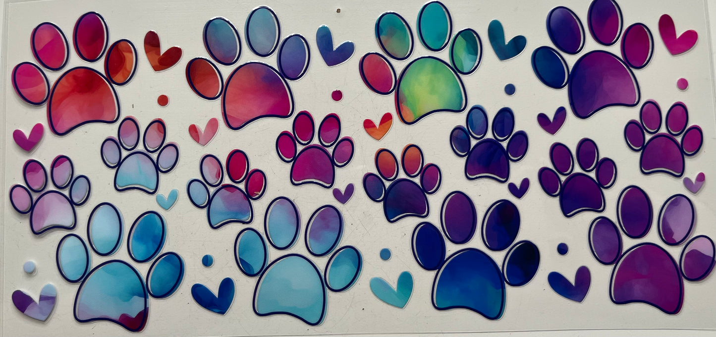 Colorful Paws