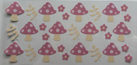 Pink Mushrooms