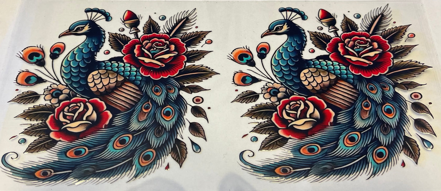 Blue Peacock 2 (full body)
