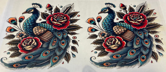 Blue Peacock 2 (full body)