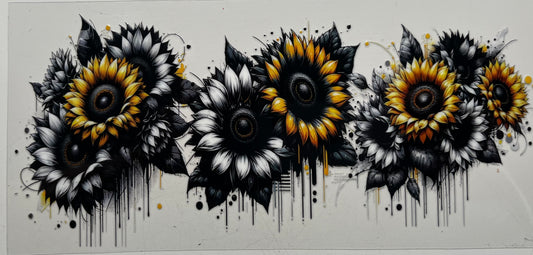 Black & Yellow Sunflower