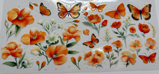 Butterflies and Flowers