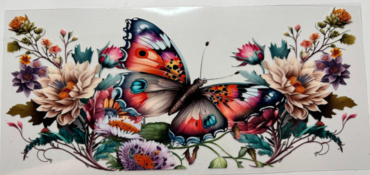 Butterfly and Dandelions