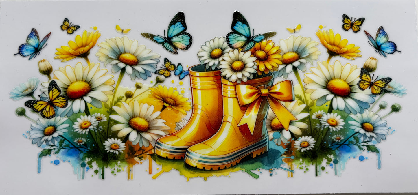 Butterflies and Rain Boots