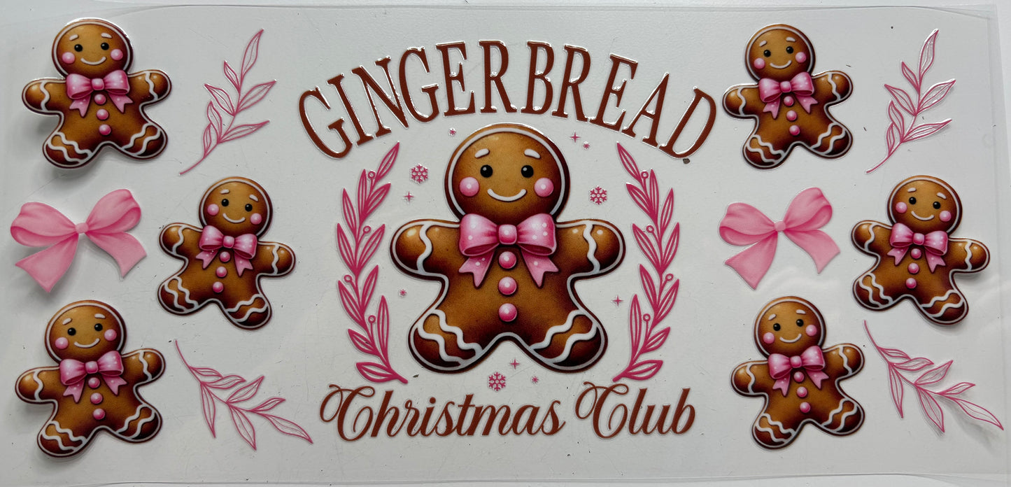 Gingerbread Christmas Club