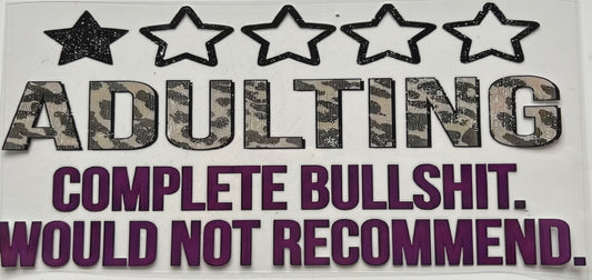 Adulting: Complete Bullshit