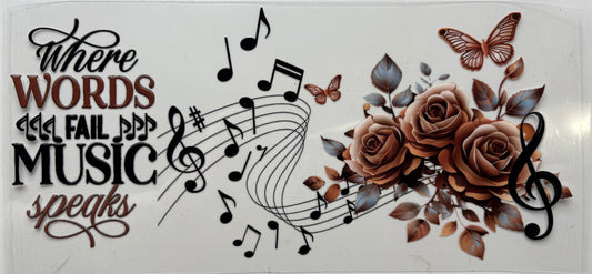 Where Words Fail Music Speaks